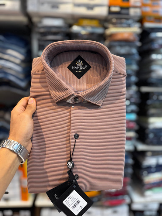 Designer Shirt Stretchable Fabric