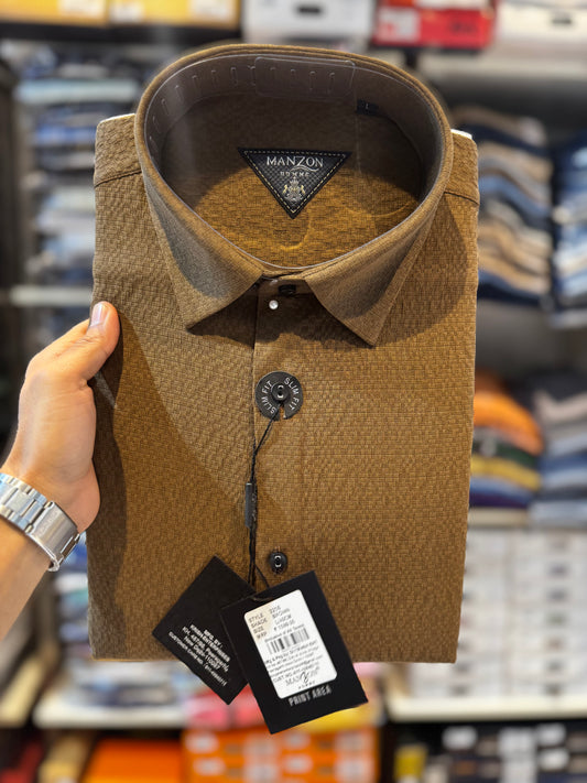 Designer Shirt Stretchable Fabric